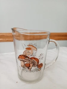Vintage Mushroom Glass Pitcher - Picture 1 of 19