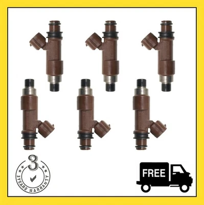 6pcs Fuel Injectors For Subaru B9 Tribeca 2006-2007 Legacy 2008-2009 3.0L H6 US - Image 1 of 4