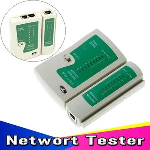 Patchkabel Netzwerkkabel Lan Kabel Tester Ethernet Network RJ45 RJ11 Cat5 - Afbeelding 1 van 7