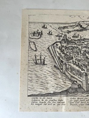 MARSEILLE MARSILIEN, The Siege Of Marseille 16th Century Repro - Image 1 of 4
