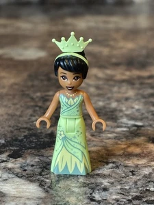 Lego Disney Princess Tiana Minifigure dp065 Crown Princess & the Frog 41162 - Picture 1 of 8