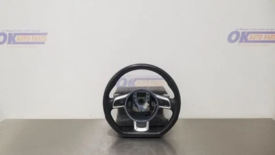 11 AUDI R8 STEERING WHEEL WITH CONTROLS BLACK LEATHER - Image 1 of 4