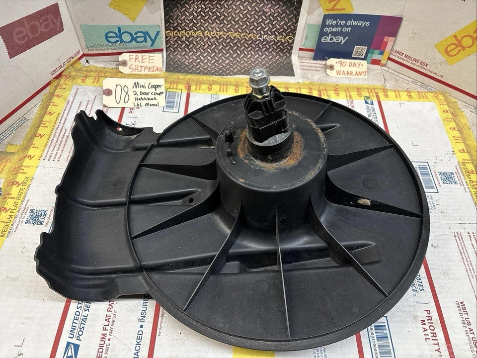 07-13 MINI COOPER R56 SOPORTE PORTA NEUMÁTICOS DE REPUESTO # 5171 7184110 Foto 1 de 4