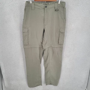 Boy Scouts Of America Switchback Pants Mens Medium Green Convertible Cargo - Picture 1 of 10