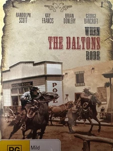 WHEN THE DALTONS RODE DVD Randolph Scott Kay Francis 1940 BRAND NEW! - Picture 1 of 3