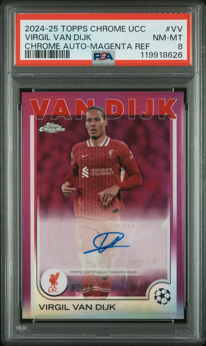 Virgil van Dijk Trading Cards for sale | eBay