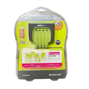 IOGear Modelo GCS614A Control 4 PS/2 Manager Nuevo Antiguo Stock - Imagen 1 de 3