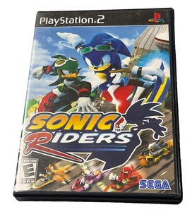 Sonic Riders (Sony PlayStation 2, 2006)  PS2 COMPLETE CIB Resurfaced Tested! - Picture 1 of 15