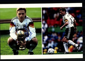 Thomas Häßler DFB Weltmeister 1990 Groß Foto Original Signiert + G 47259 - Picture 1 of 2