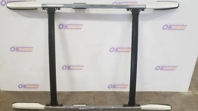 08 2008 LEXUS GX470 LUGGAGE RACK ROOF RAIL SET SILVER WITH CROSS BARS - Image 1 of 4