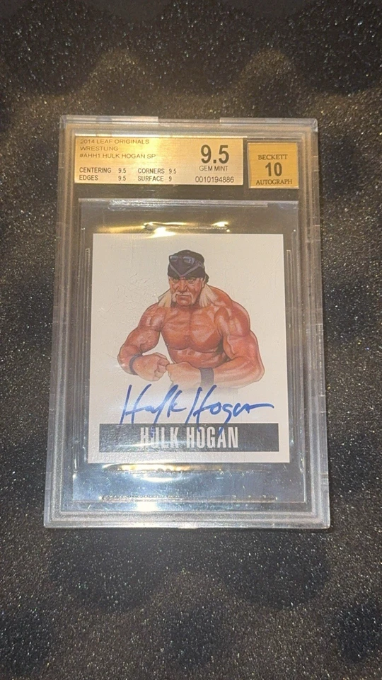 Leaf Originals Wrestling 2014 - Hulk Hogan #HH1 (AU) Foto 1 de 2