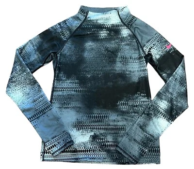 Camisa Nike Pro Hyperwarm Gráfica Cuello Simulado 575217-010 Niñas Talla XL Foto 1 de 2
