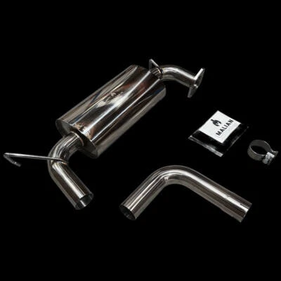 MALIAN EXHAUSTS Sistema de escape de rendimiento Toyota MR2 Mk3 Spyder 1.8 carrera Catback, salida única