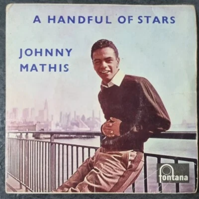 JOHNNY MATHIS - A handful of stars - VG+ UK 7" Vinyl EP Single with sleeve Pop - Image 1 of 4