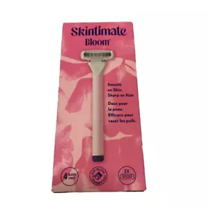 Skintimate Bloom Damenrasierer, 1 Rasiergriff und 2 Minen - Bild 1 von 2
