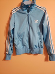light blue adidas jacket