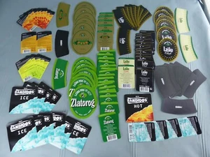Lot de 130 étiquettes BEER LABEL Bieretiketten LASKO PIVO ZLATOROG BANDIDOS A2 - Imagen 1 de 5