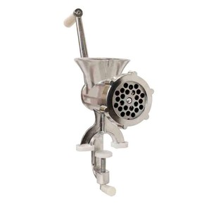 LEM #10 Aluminum Clamp-On Manual Meat Grinder
