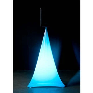 ADJ EVENT STAND SCRIM 3W 3 Sided White Speaker Stand Scrim - Picture 1 of 1