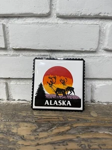 Vintage Japanese Tile Alaska Wall Hanging  - Picture 1 of 5