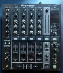 Pioneer DJM-700-K Professional Four-Channel Mid-Range Digital - Picture 1 of 6