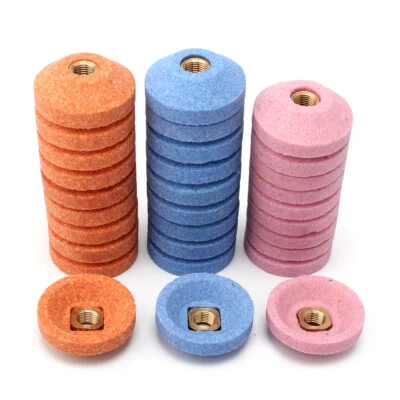 10Pc 30mm Rotary Grinding Wheel Cup Surface Polishing Grinder Pneumatic Tool - Image 1 of 4