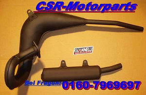 Kawasaki KMX 125 Scarico Tuning Scarico Tuning Giannelli Collettore Terminale NUOVO - Foto 1 di 3