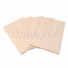 5pcs Basswood Boards Sheet Plate 200x300x2mm for DIY Aircraft House Wood Crafts