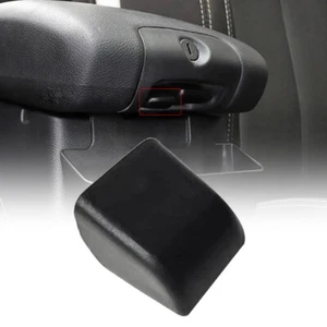 Cubierta de botón de consola de bloqueo de pestillo derecho reposabrazos central de auto para Jeep Wrangler 14-17 - Imagen 1 de 9