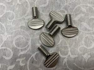 Tornillos para pulgar de acero inoxidable de 5 piezas de 1/4"-20 X 1/2" sin hombro - Imagen 1 de 4