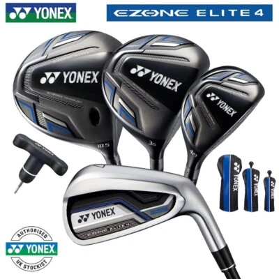 Yonex Ezone Elite 4 Golf Club Package Set Senior Shafts (Driver+3W+4H+6-SW) - Image 1 of 4