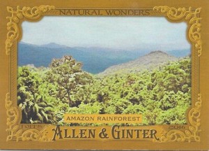 2016 Topps Allen & Ginter AMAZON RAINFOREST  Natural Wonders #NW-5