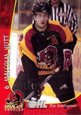 2002-03 Belleville Bulls #8 Malcolm Hutt