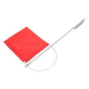 2x Car Wind Indicator Flag Monotypes Marine Mast Flag Wind Indicator Stainless - Picture 1 of 24