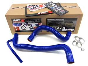 HPS Blue Silicone Radiator Hose Kit Coolant OEM Replacement 57-1060-BLUE xB - Bild 1 von 4