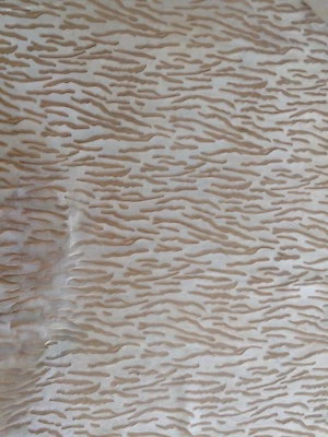 THEO Nuvola Ivory Caramel European Cow Hide Leather Hide Laser Cut Hair-on New - Image 1 of 4