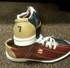 New Mens Leather VIA RENTAL Bowling Shoes size 8.5 I have many sizes too.