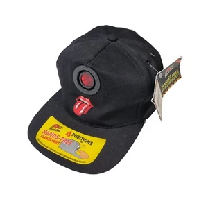 The Rolling Stones Embroidered Tongue Flashlight Cap, One Size - Picture 1 of 5