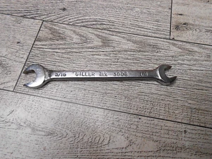 Giller 3008 Llave Doble Extremo Abierto 1/4 Pulgada y 5/16 Pulgadas Pequeña - Imagen 1 de 4