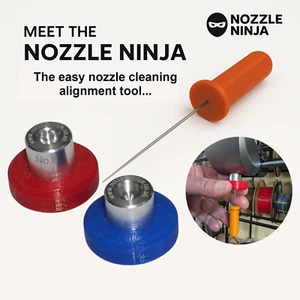 NOZZLE NINJA for quick and easy 3D printer nozzle cleaning - Picture 1 of 12