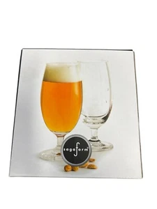Sagaform 5017646 Beer Pilsner Glass, Set of 2, Clear - Picture 1 of 2