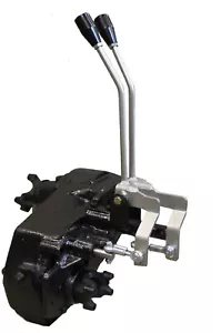 Dana 20 twin-stick shifter W/boot for 72-79 W/3-Speed trans, Jeep CJ, PN-CJ20U - Picture 1 of 2
