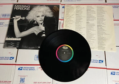 Missing Persons ‎Rhyme & Reason Vinyl Record LP 1984 Capitol ST-12315 -PROMO - Image 1 of 4