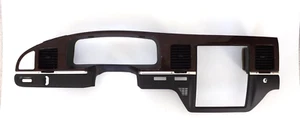 2005-2011 Lincoln Town Car instrument cluster/radio surround trim bezel charcoal - Picture 1 of 22