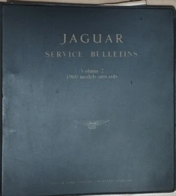 Raccolta Bollettini di servizio Jaguar Epoca - Immagine 1 di 4