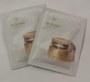 2 x Cle De Peau Beaute Precious Gold Vitality Mask Packet 5ml Each - Picture 1 of 1