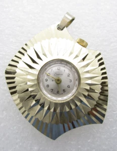 Vtg Endura Hand Wind Mechanical Analog 35mm Round Pendant Watch (H101) - Picture 1 of 4