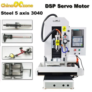 2200W Steel CNC 3040 DSP 5axis Servo Motor for Metal/Stainless Cutting Machine - Bild 1 von 12