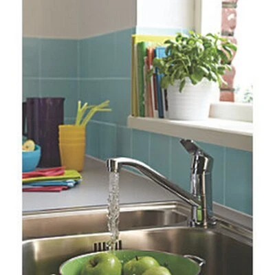 BRISTAN CINNAMON EASYFIT MONO SINK MIXER  CHROME KITCHEN TAP CNN EFSNK C - Image 1 of 3