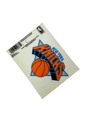 NEW YORK KNICKS VINTAGE 1990'S NBA TAG EXPRESS STICKER DECAL - Image 1 of 3